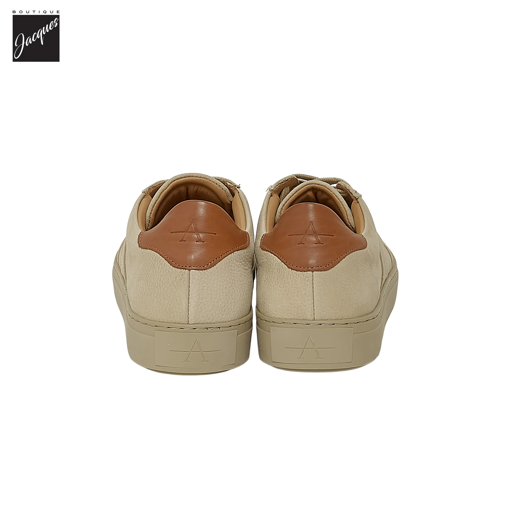 Sand Suede Leather Water-Resistant Metro Sneakers - AQUATALIA - Image 4