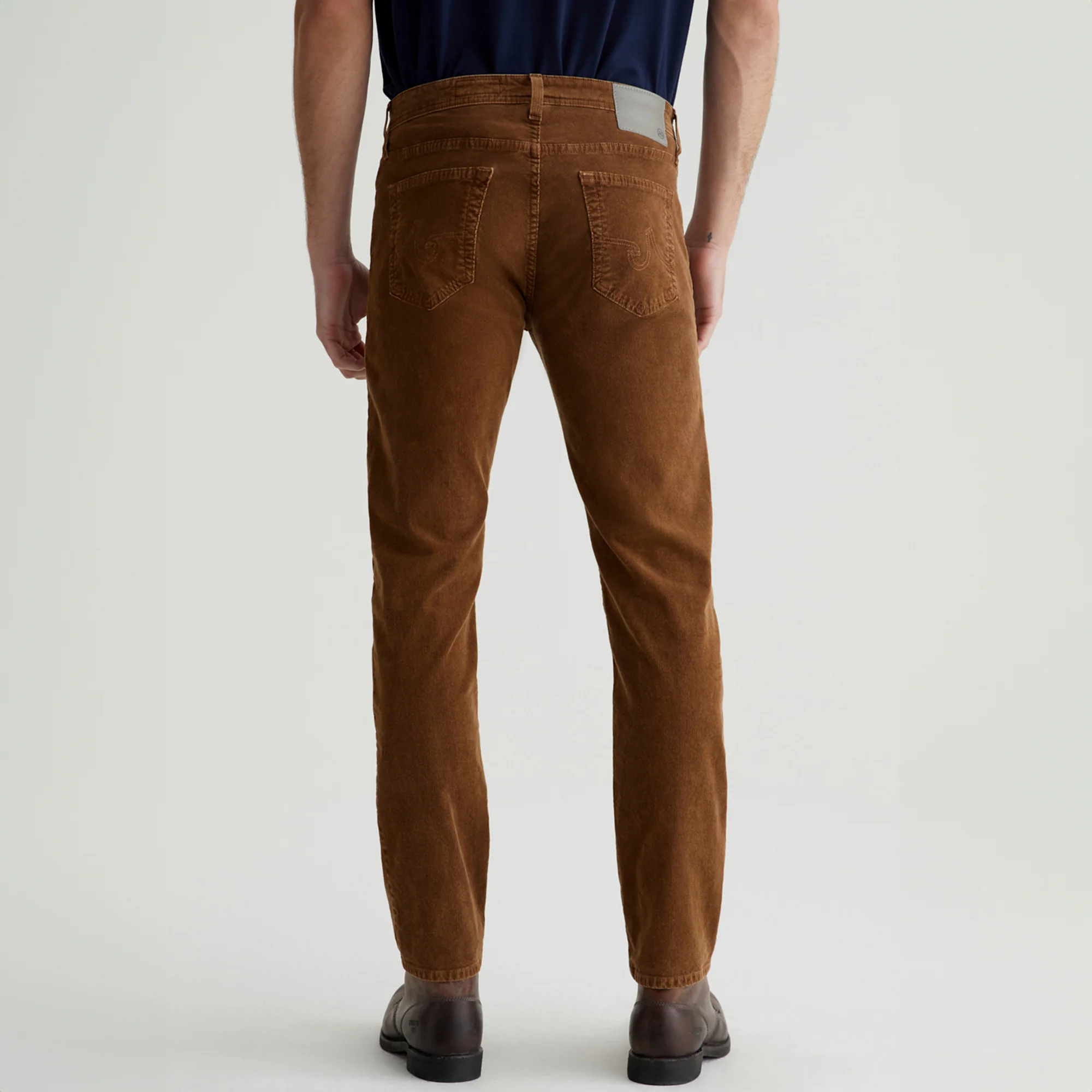 Sulfur Roasted Acorn Modern Slim Tellis Corduroy Pants - AG - Image 3