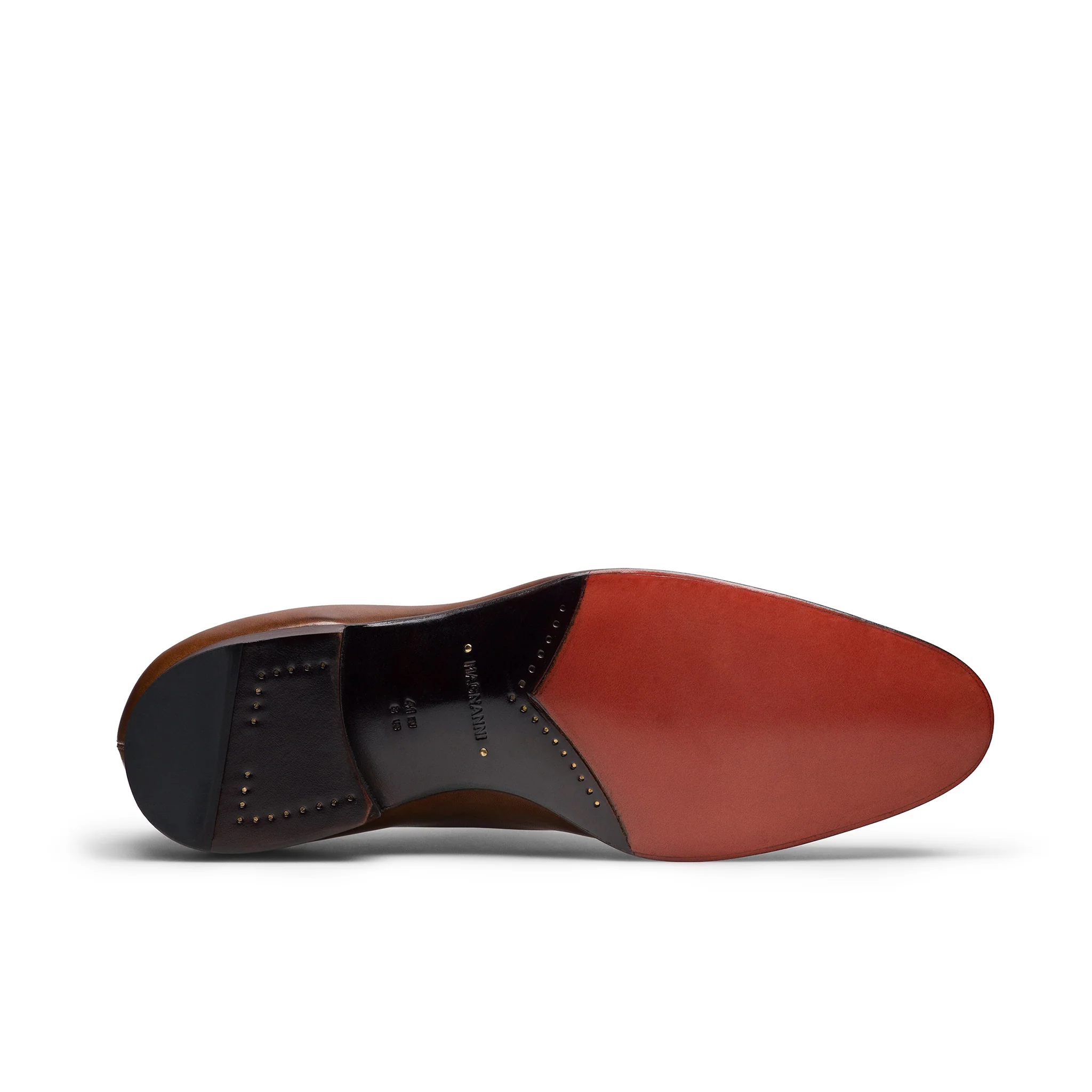 Tabacco Brown Leather Duke Seleccion Cap Toe Oxford Shoes - Magnanni - Image 9