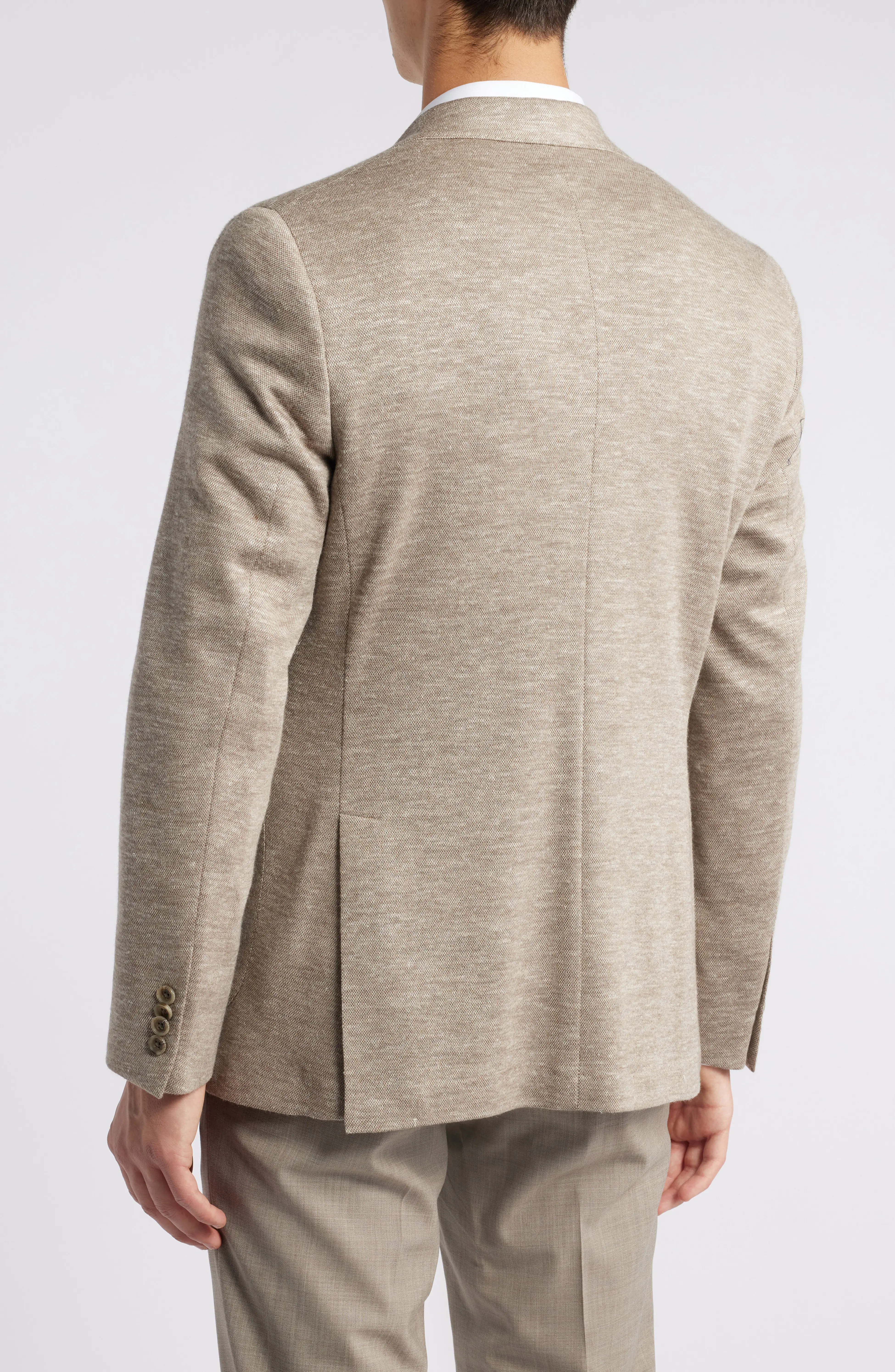 Tan Wool Knit Comfortwear Hartford Contemporary Fit - Jack Victor - Image 5