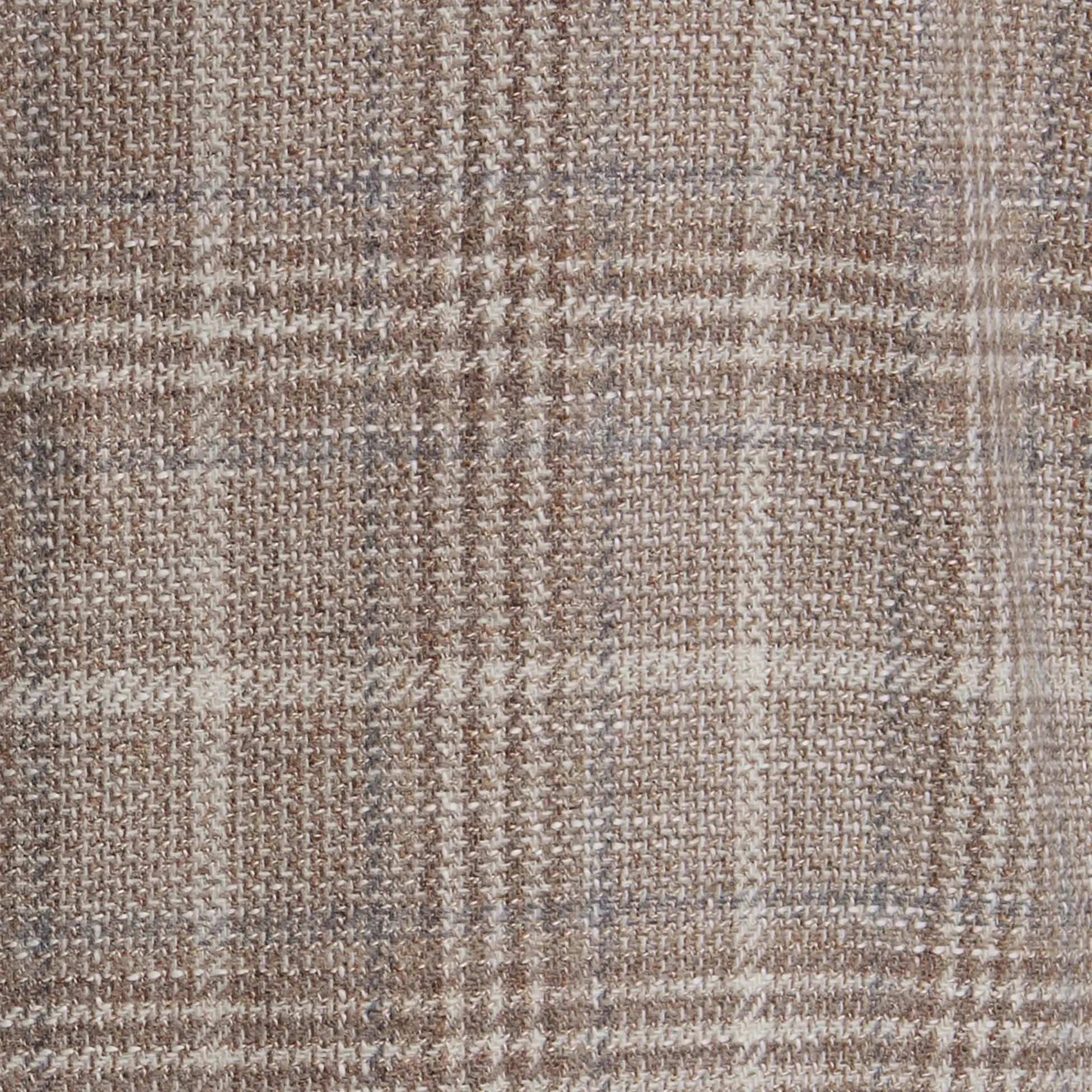 Taupe Prince-of-Wales Cotton-Wool McAllen Contemporary Fit Sport Jacket - Jack Victor 1913 - Image 3
