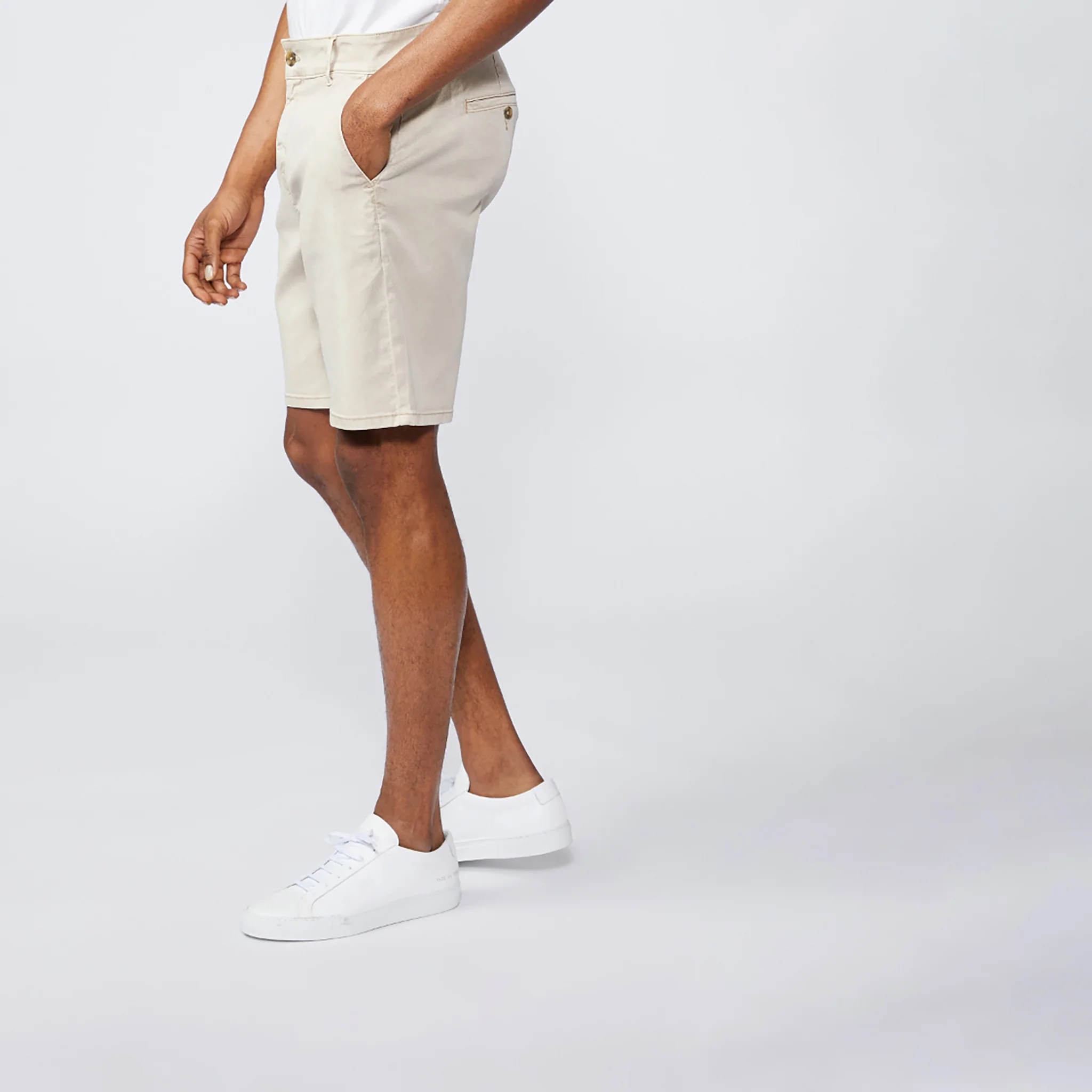 Thompson Short – Vintage Vanilla Buff - PAIGE - Image 3