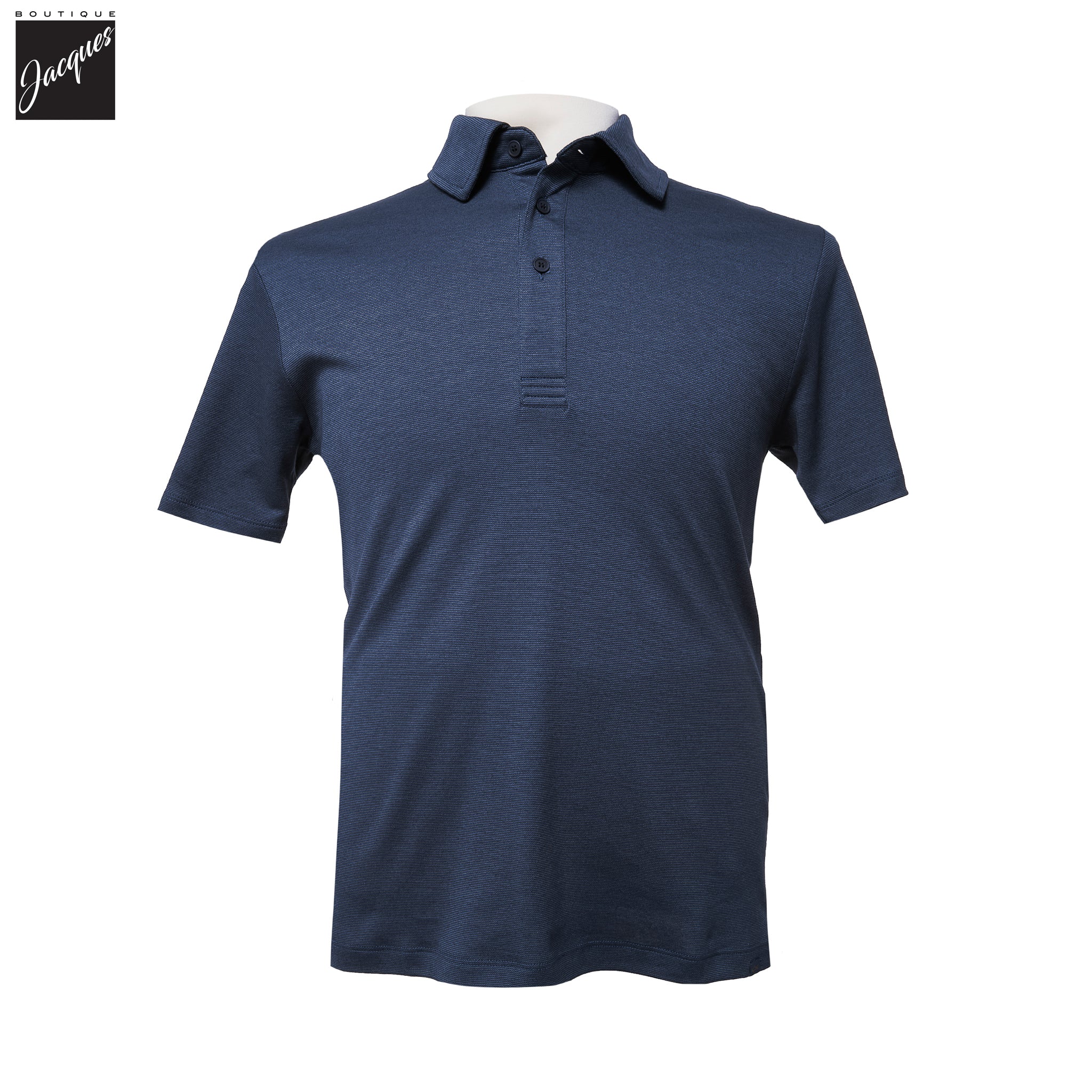 Vintage Indigo XSoft Cotton-Lyocell Interlock Polo Shirt - Paul & Shark