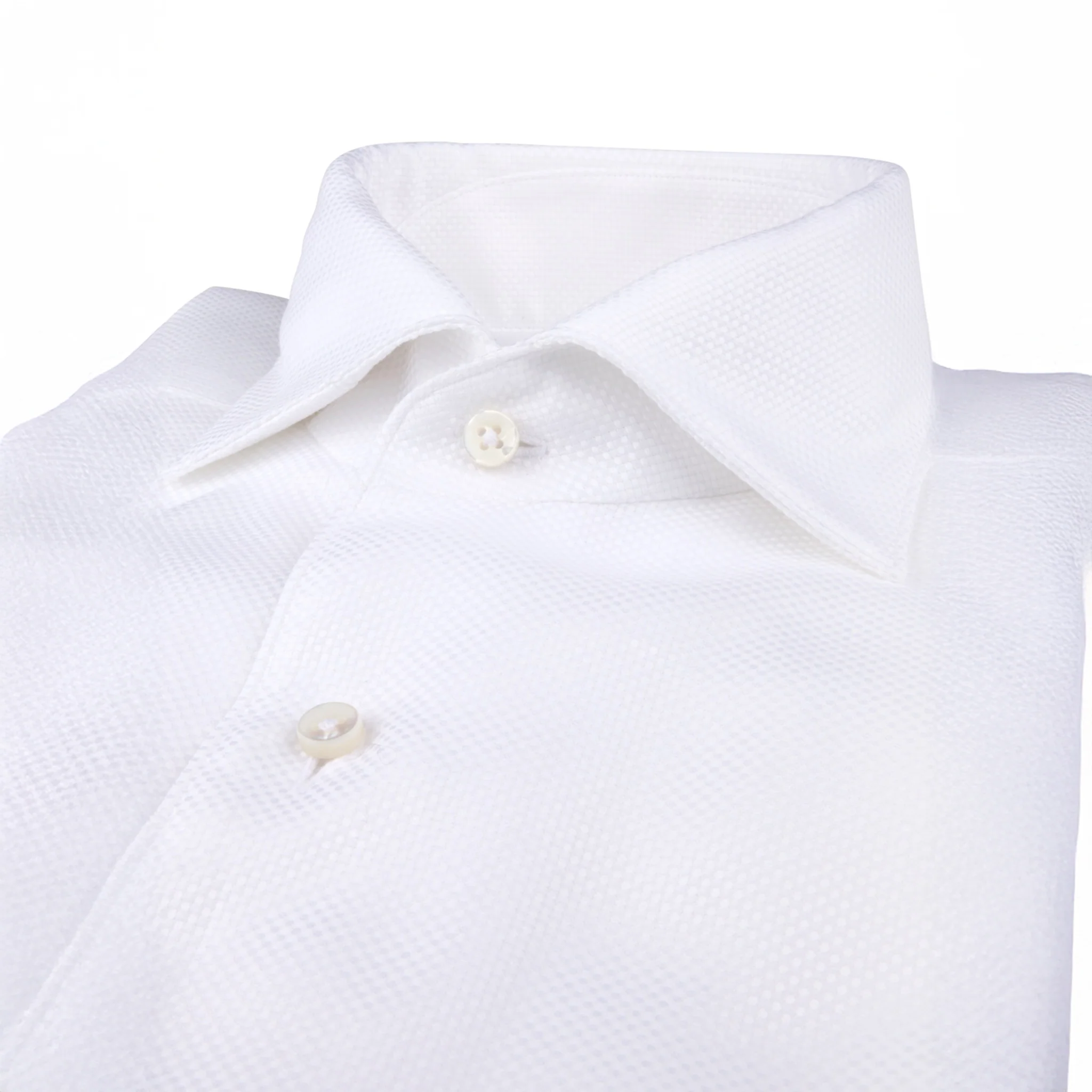 White 1899 Twofold Cotton Shirt - Stenströms - Image 2