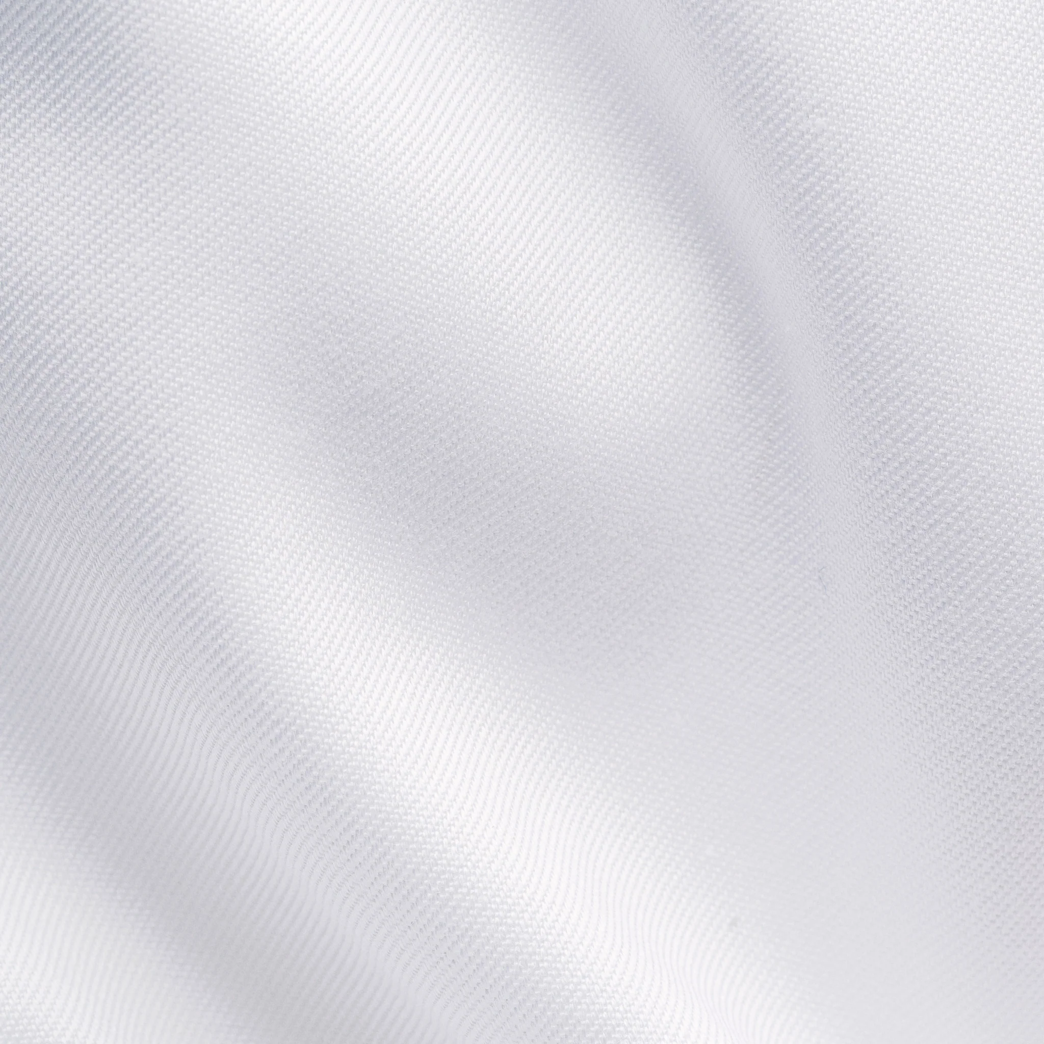 White Floral Effect Contrast Signature Twill Slim Fit Shirt - ETON - Image 11