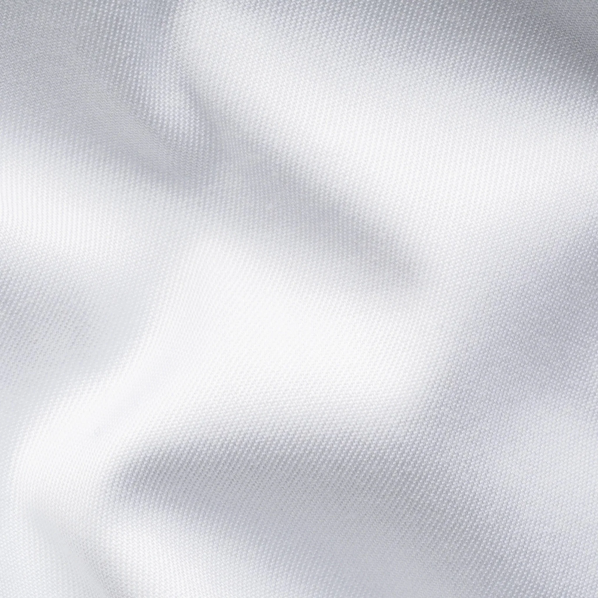 White Floral Effect Contrast Signature Twill Slim Fit Shirt - ETON - Image 9