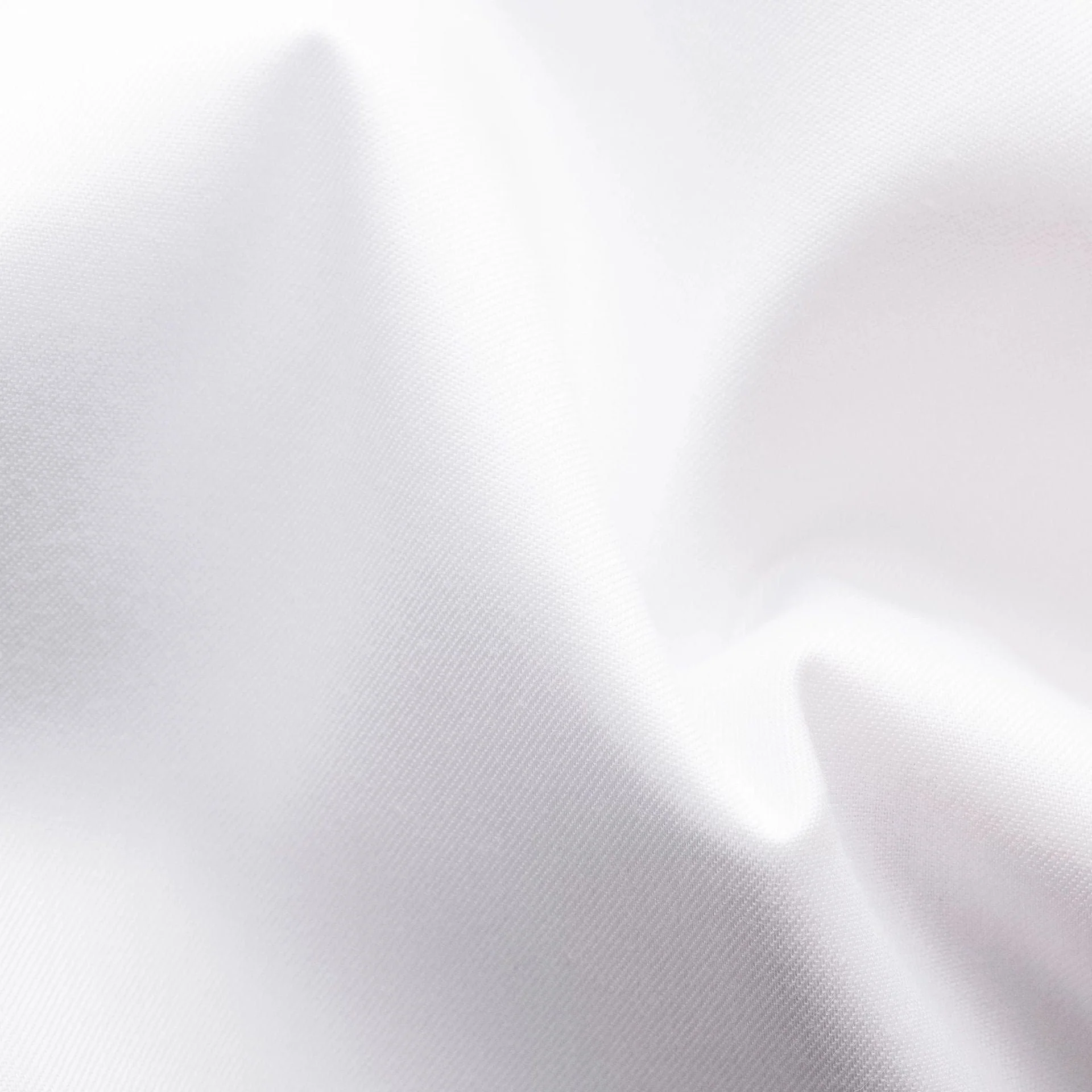 White Geometric Effect Contrast Signature Twill Slim Fit Shirt - ETON - Image 4
