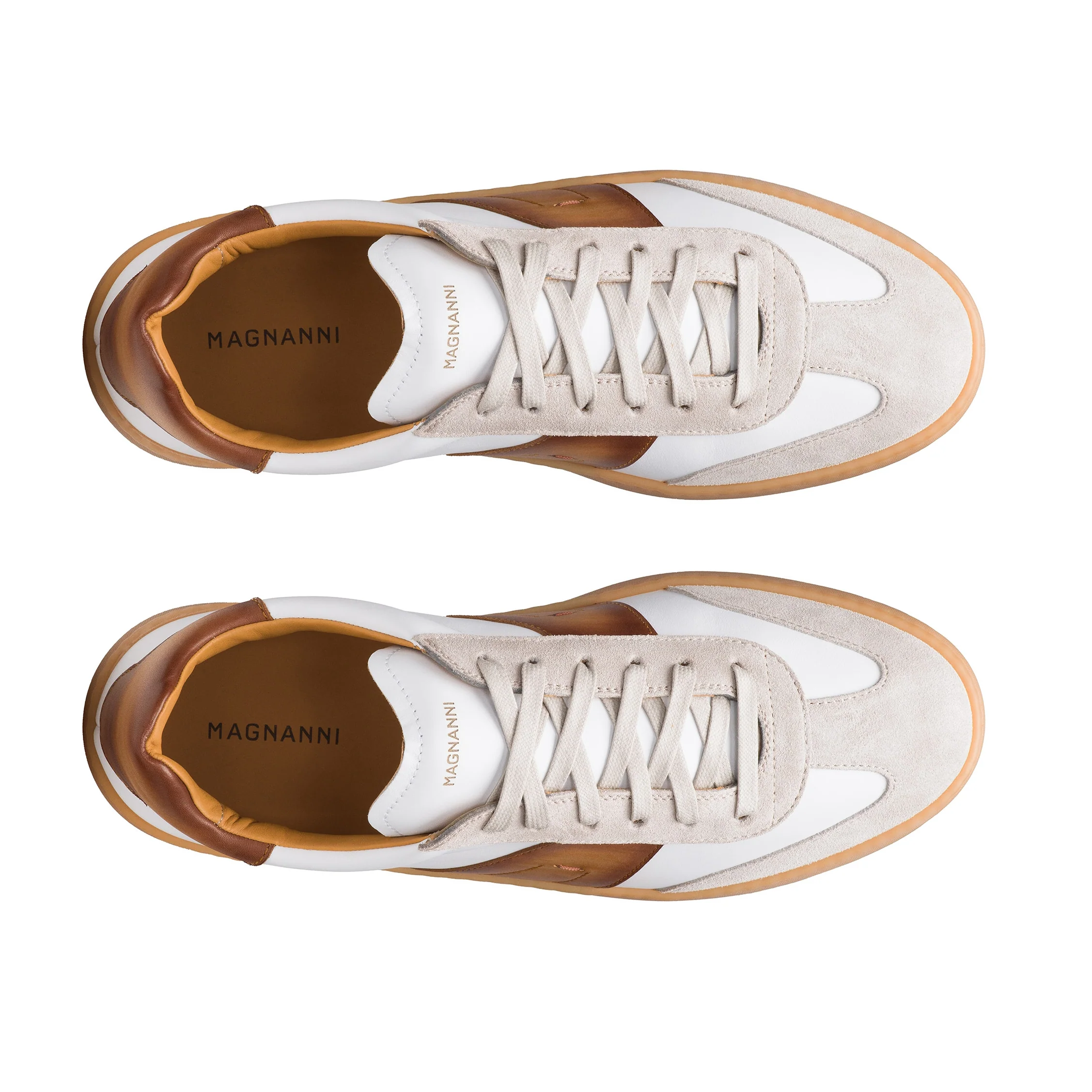 White Primera Sneaker - Magnanni - Image 5