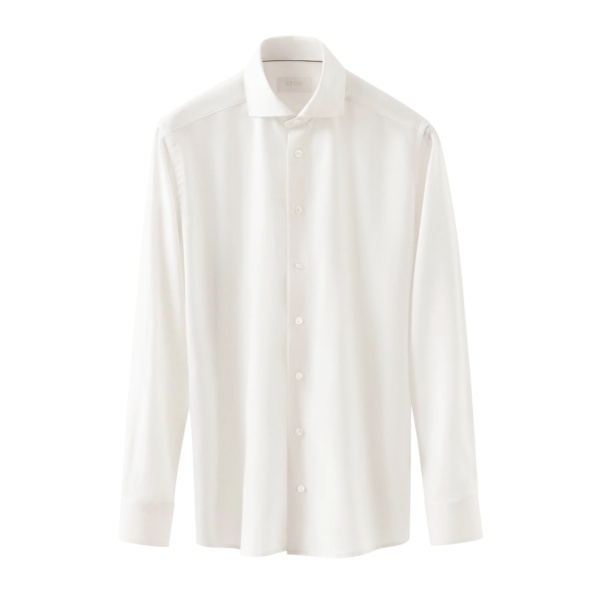 White Royal Oxford Merino Wool Contemporary Fit Shirt - ETON - Image 3