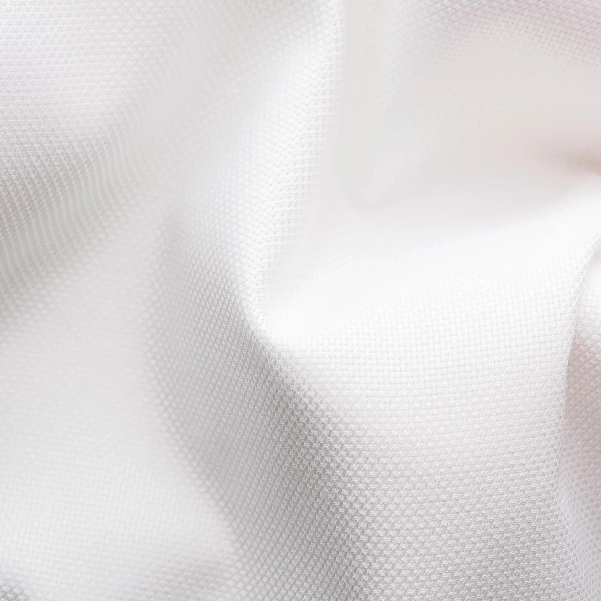 White Semi Solid Cotton-Tencel Contemporary Fit Shirt - ETON - Image 4