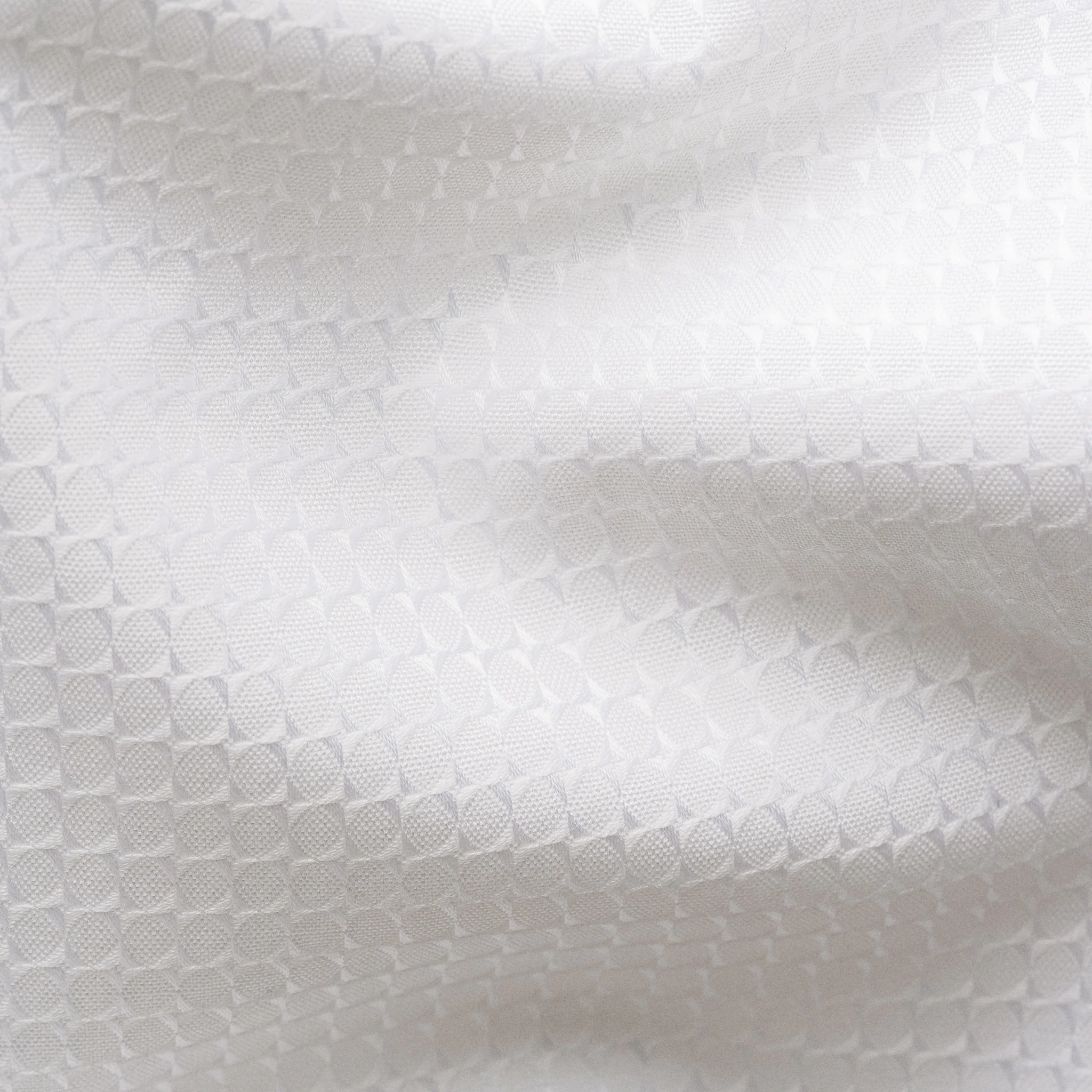 White Semi-Solid Dobby Contemporary Fit Evening Dress Shirt - ETON - Image 4