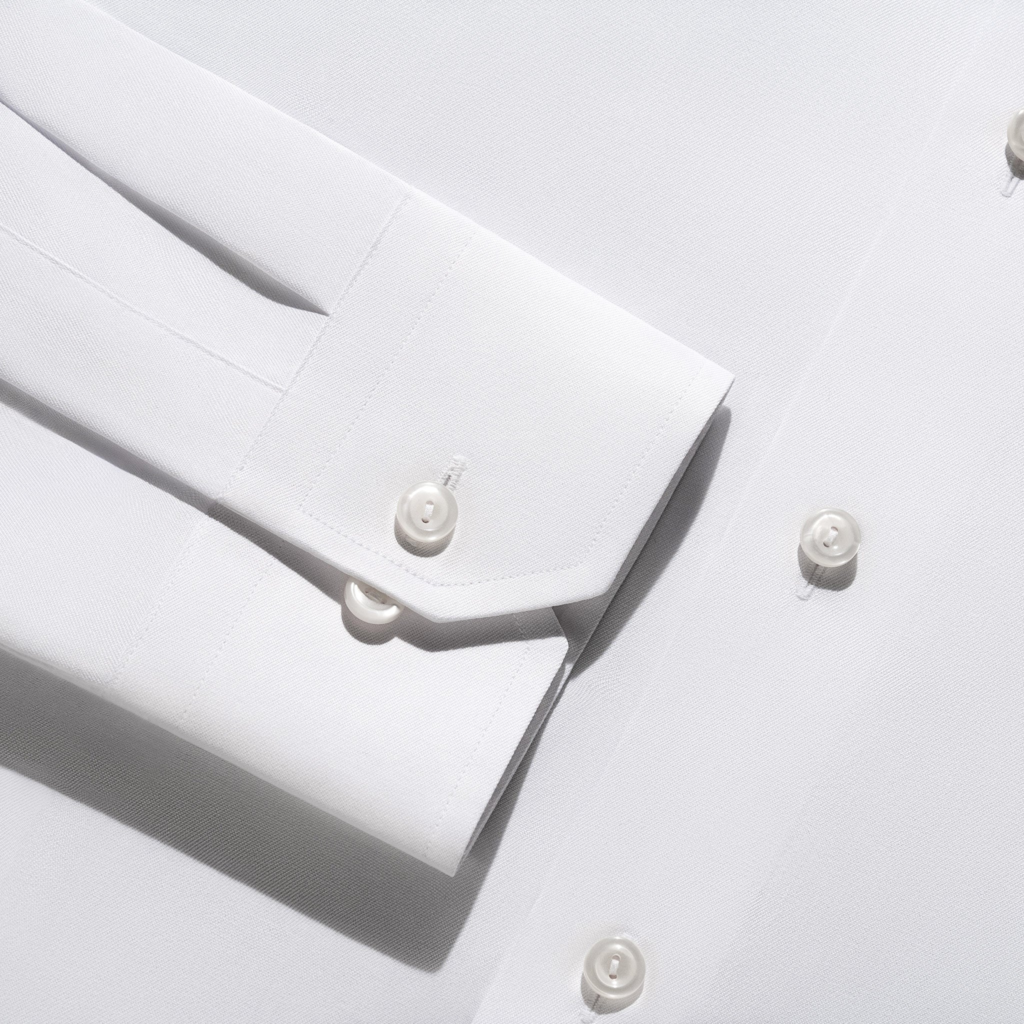 White Signature Twill Slim Fit Dress Shirt - ETON - Image 3