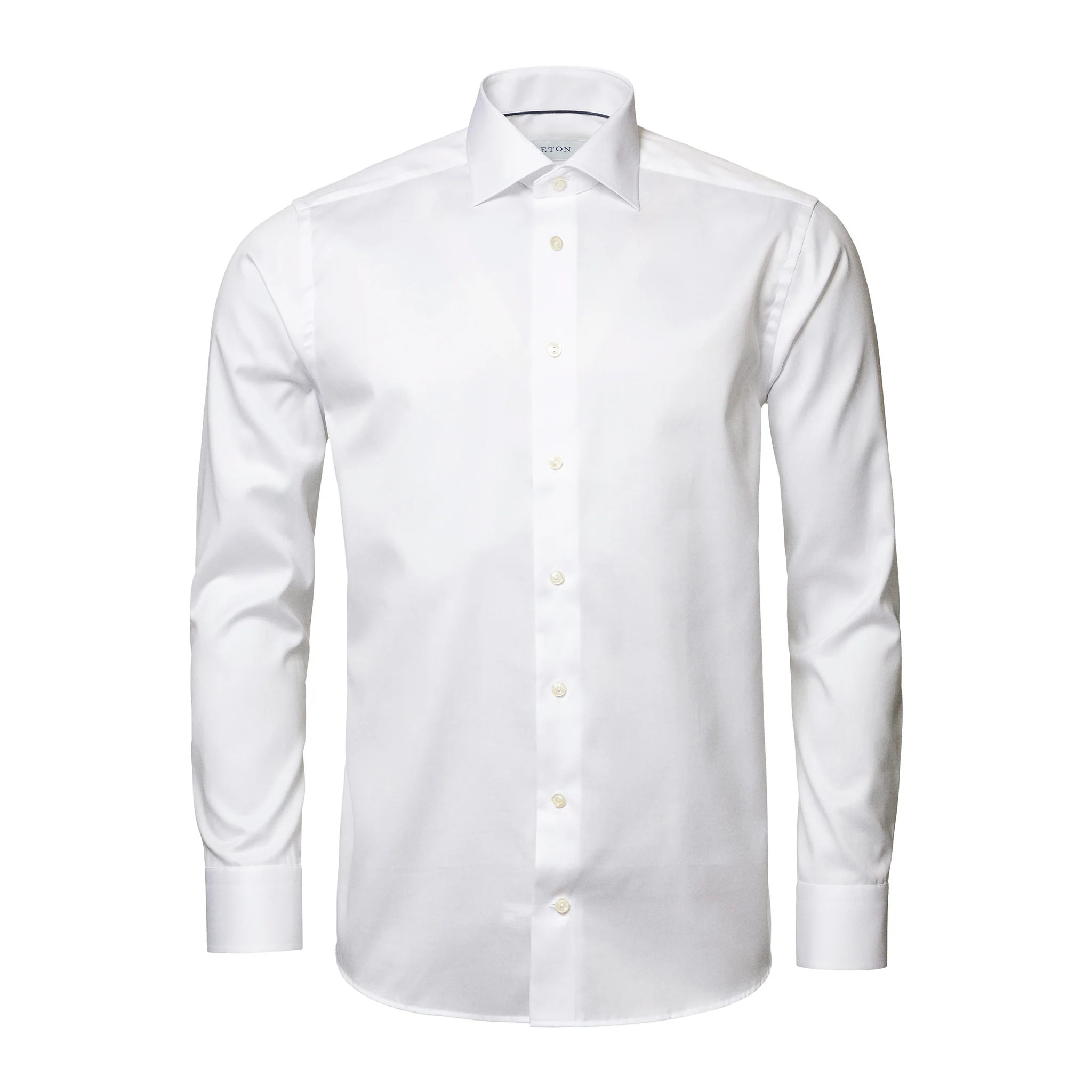 White Signature Twill Slim Fit Dress Shirt - ETON - Image 9