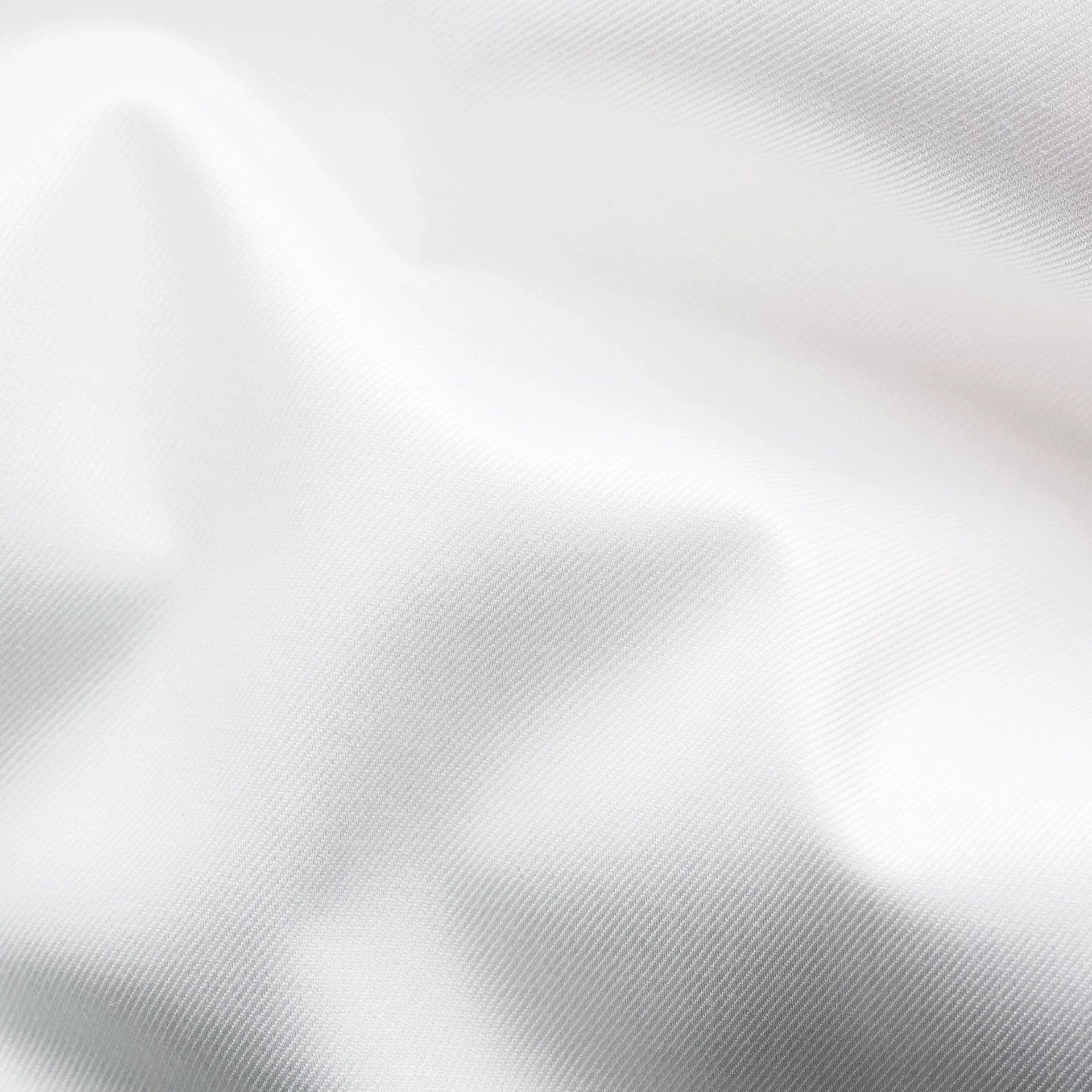 White Solid Cotton-Tencel Lyocell Contemporary Fit Shirt - ETON - Image 4