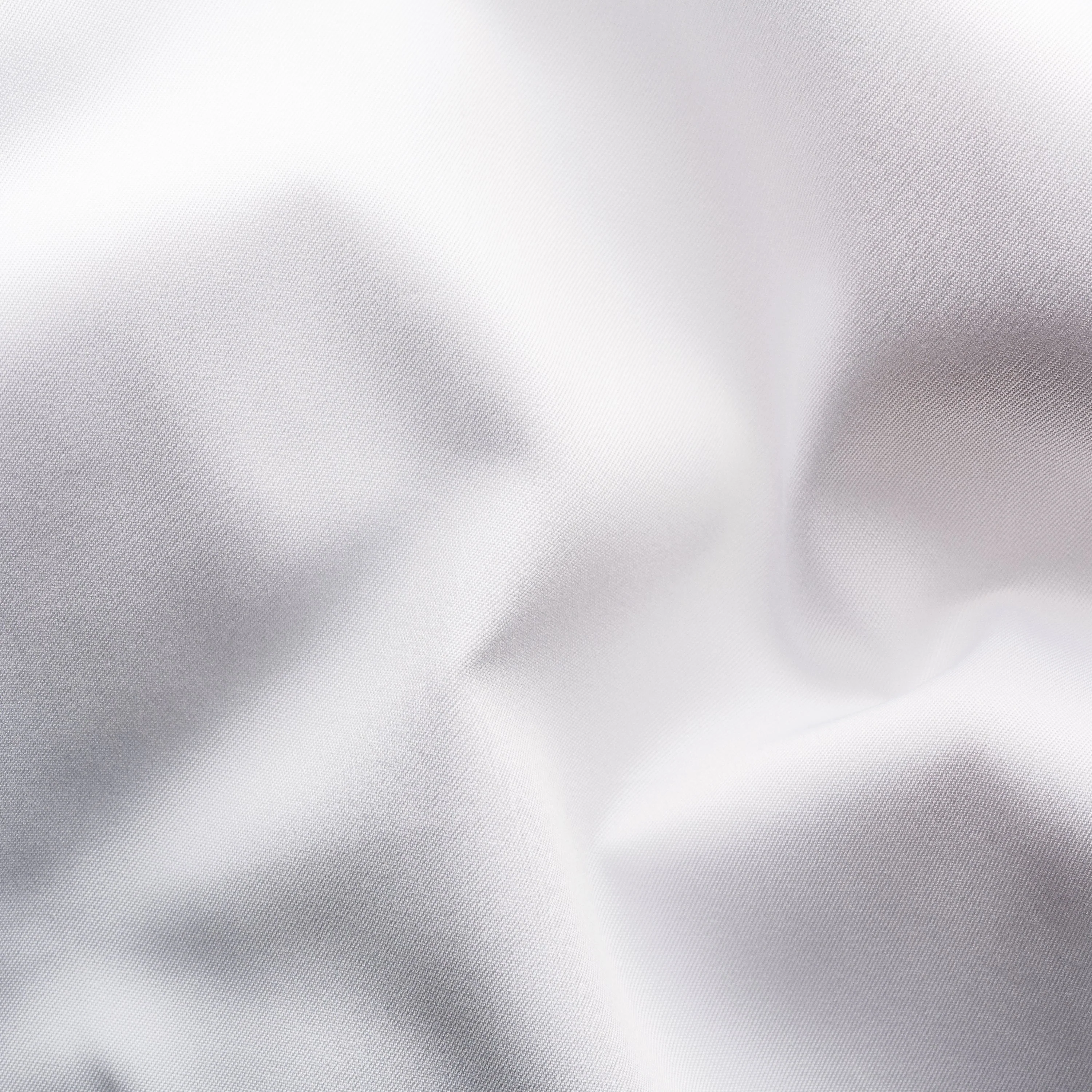 White Solid Elevated Twill Contemporary Fit Shirt - ETON - Image 6