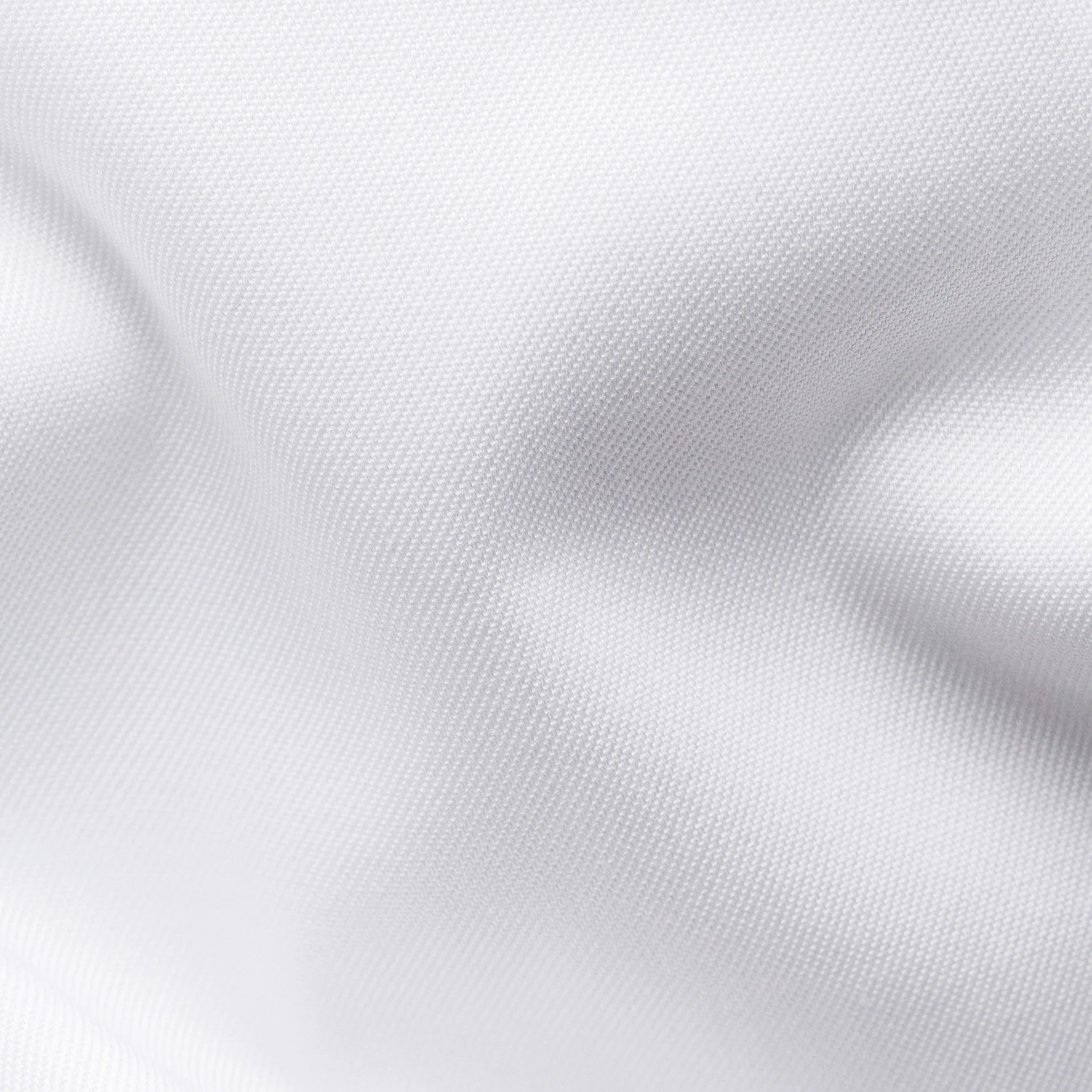 White Solid Geometric Effect Signature Twill Contemporary Fit Shirt - ETON - Image 8