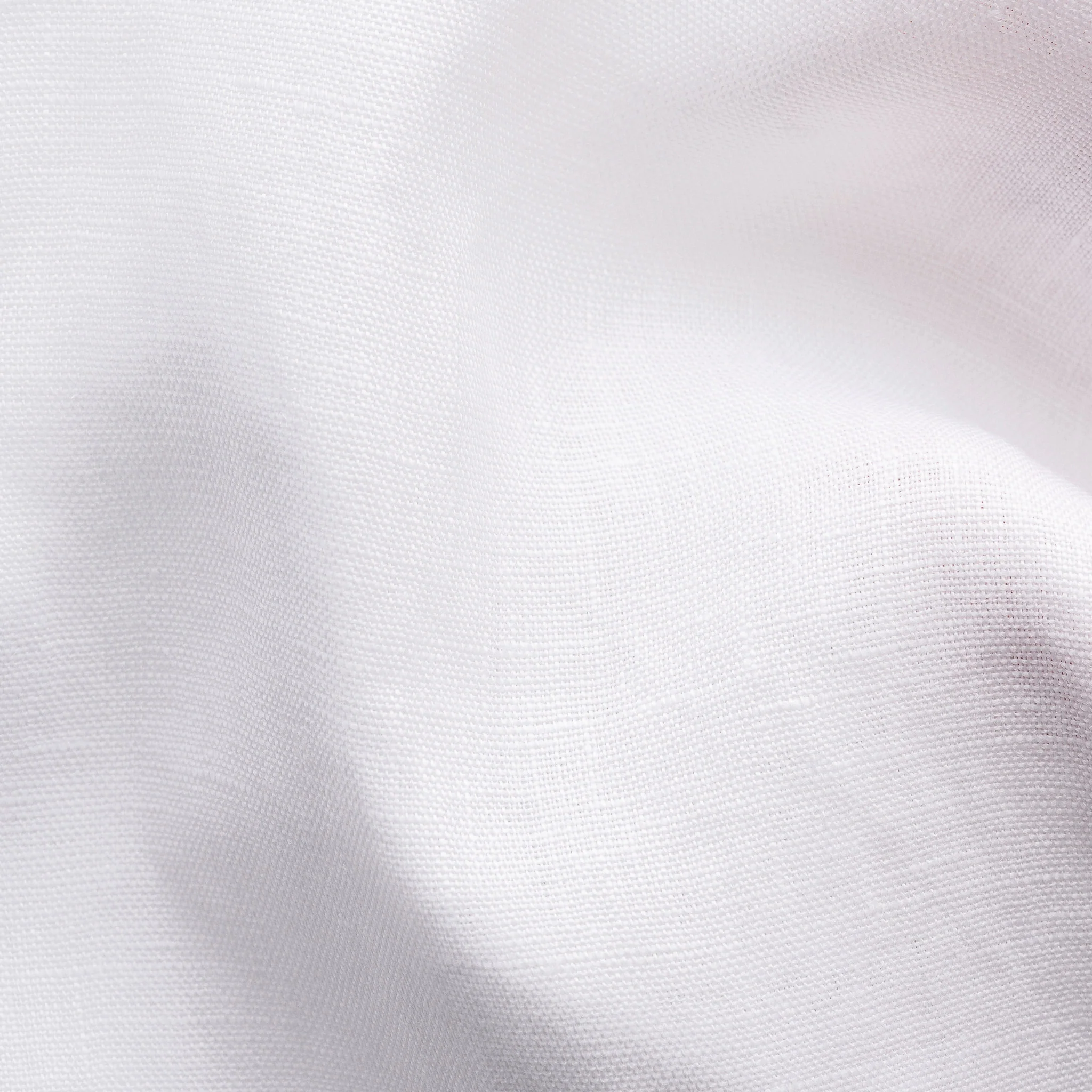 White Solid Linen Contemporary Fit Shirt - ETON - Image 9