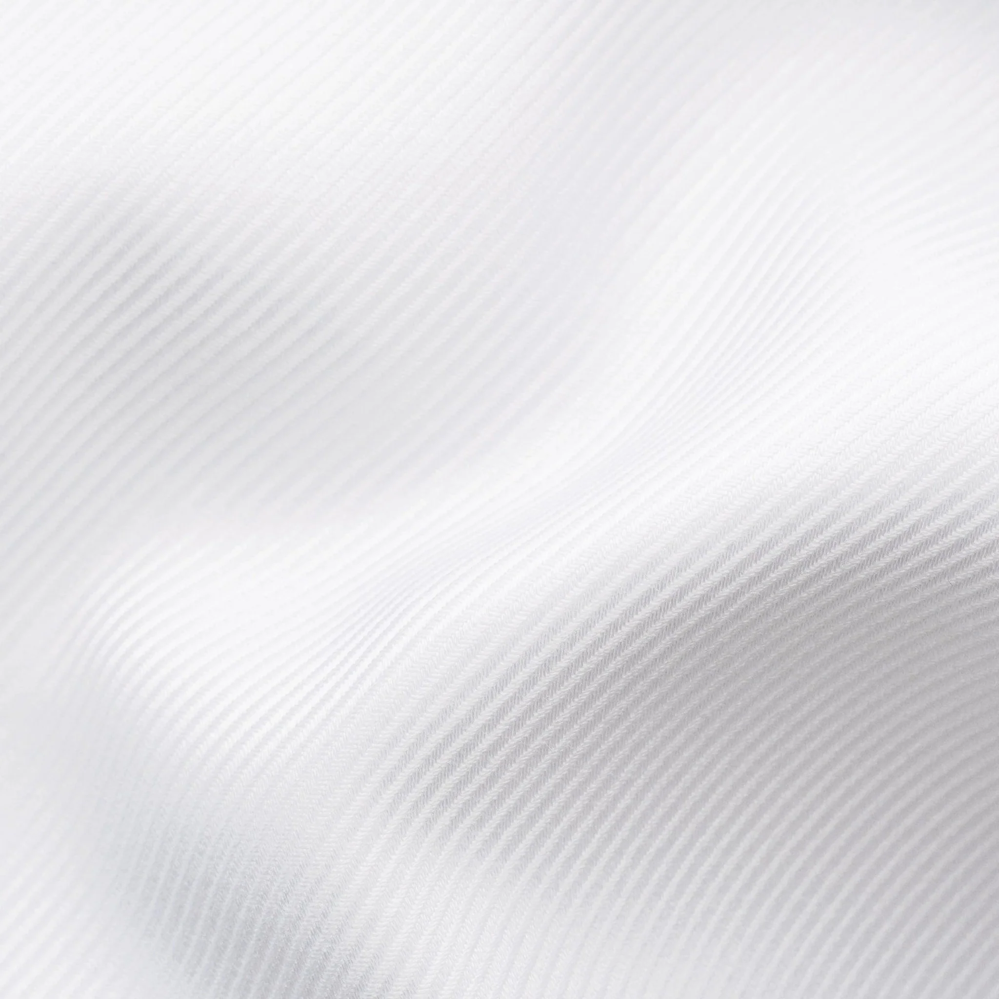 White Textured Twill Contemporary Fit Shirt w/ Geometric Effect Contrast - ETON - Image 5