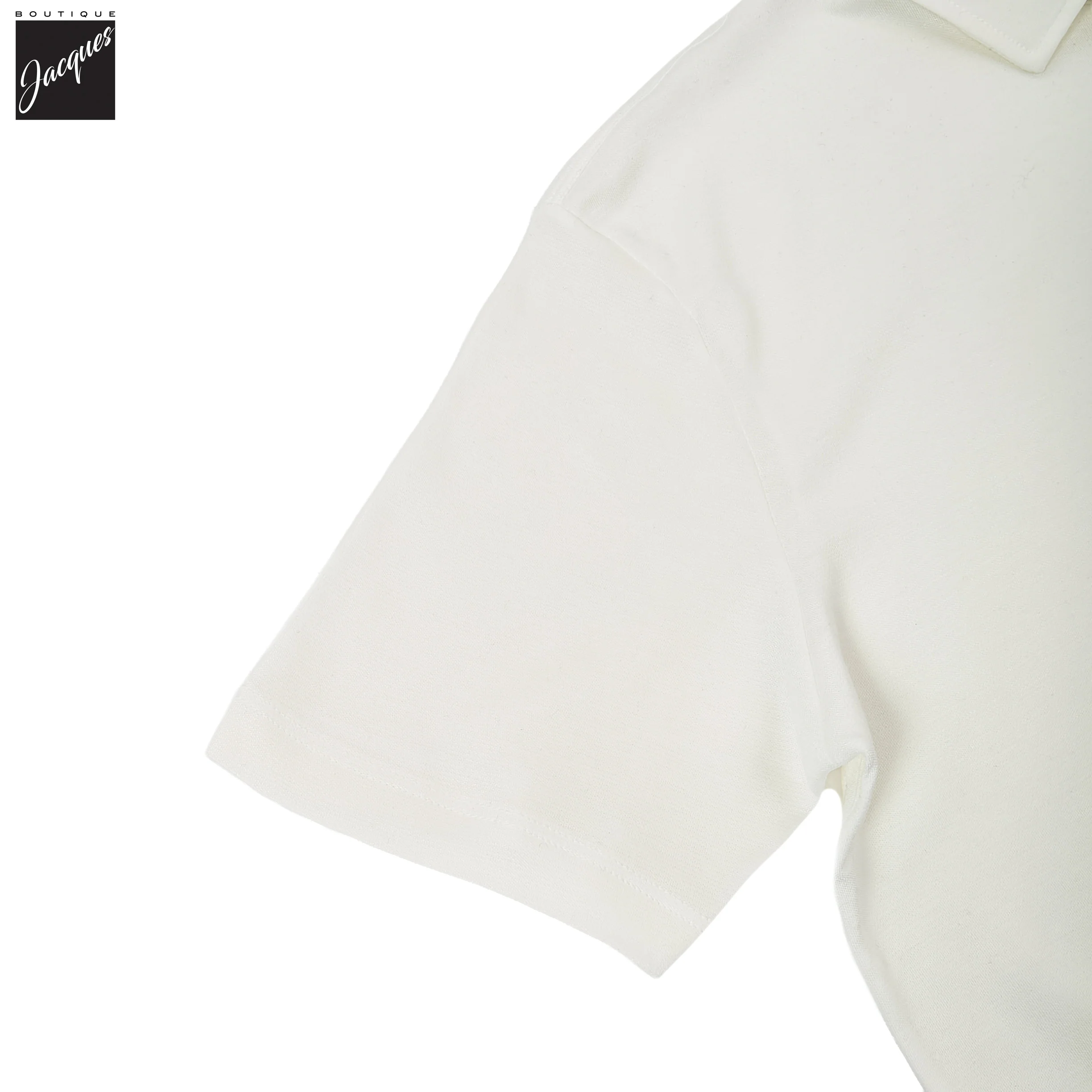 White XSoft Cotton-Lyocell Interlock Polo Shirt - Paul & Shark - Image 6